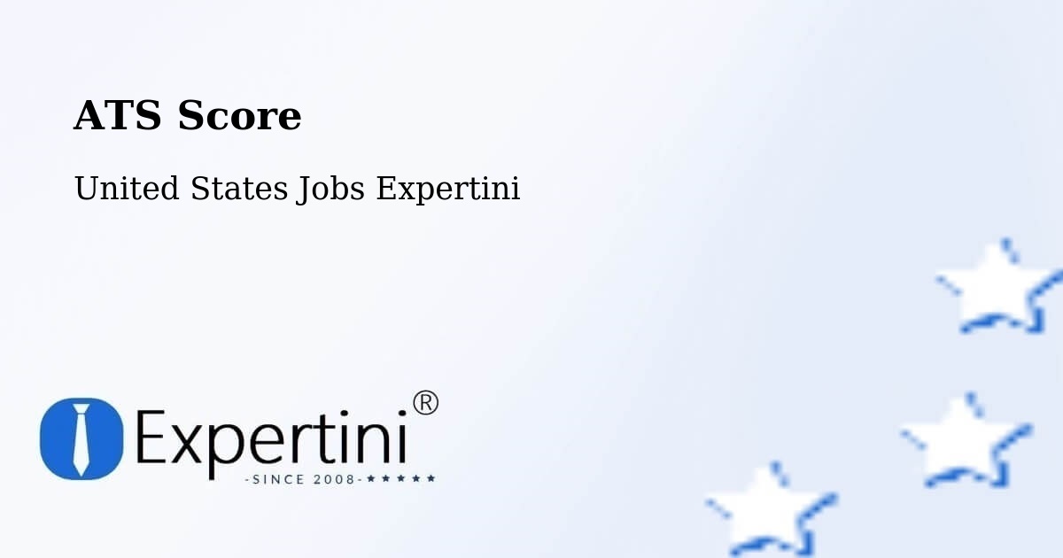 Resume ATS Score & Job Description Match Tool – Park Falls - United States Jobs Expertini